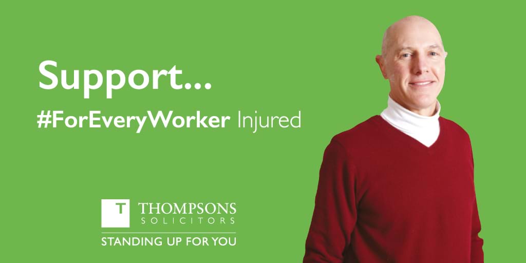 Thompsons Solicitors' workplace accident client Robert.